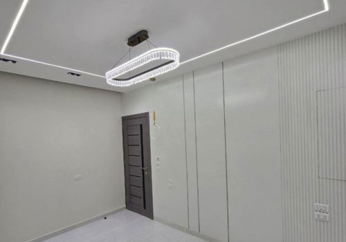 Modern interior design trends using gypsum board in Riyadh villas.