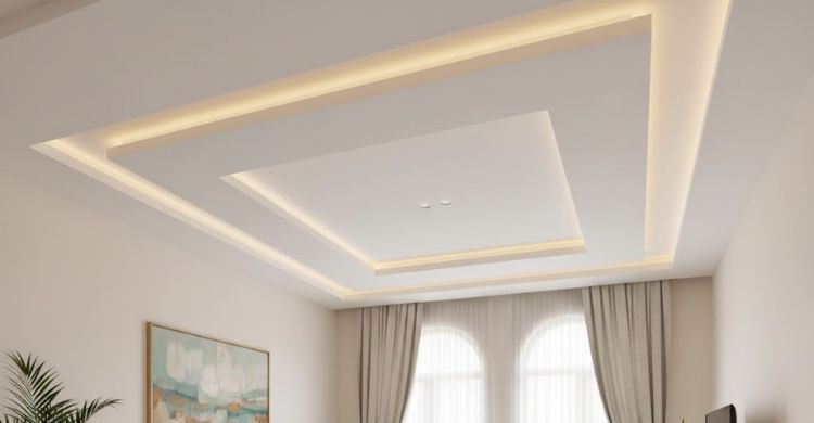 اتجاهات أسقف جبس بورد 2025 في بيوت الرياض