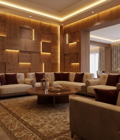 استخدامات تكسيات الجدران في منازل الرياض​