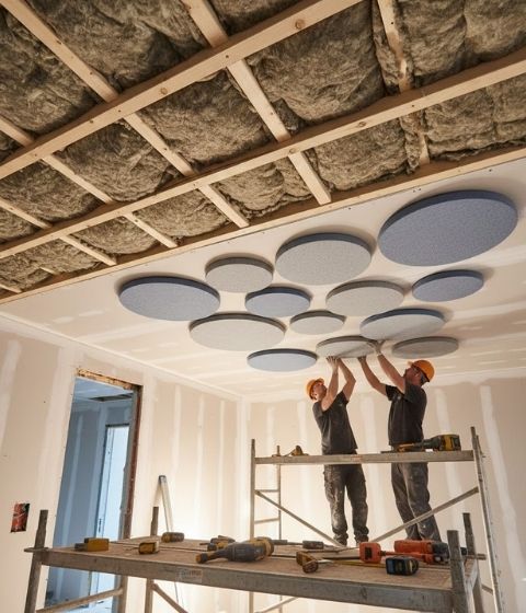 عوازل صوت للأسقف​